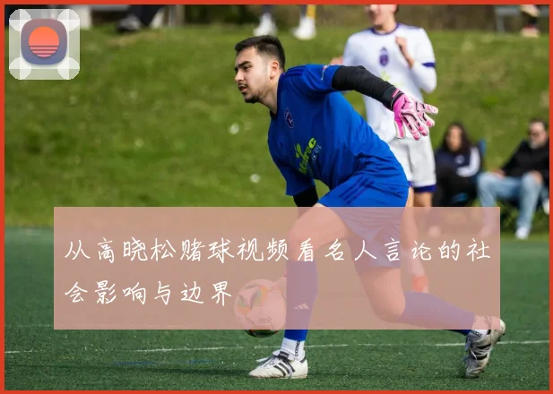 从高晓松赌球视频看名人言论的社会影响与边界
