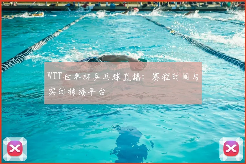WTT世界杯乒乓球直播：赛程时间与实时转播平台