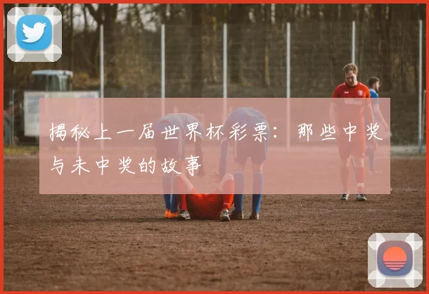 揭秘上一届世界杯彩票：那些中奖与未中奖的故事